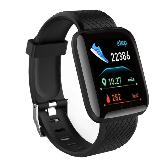 Smart Fitness Tracker Bracelet with Color Screen Health Reminders Exercise Step Counting Intelligent Information Notifications