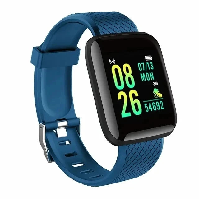 Smart Fitness Tracker Bracelet with Color Screen Health Reminders Exercise Step Counting Intelligent Information Notifications