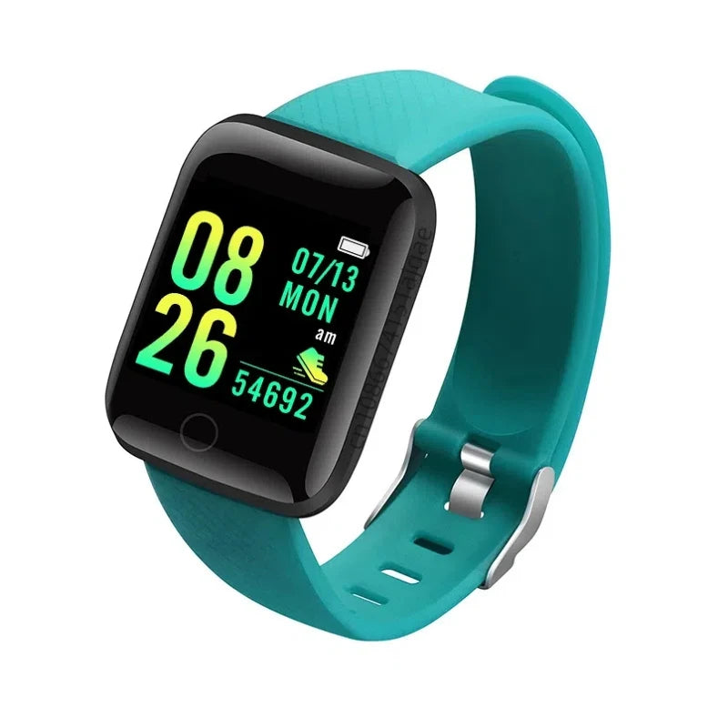 HOMEFISH Smart Fitness Tracker Bracelet with Color Screen Health Reminders Exercise Step Counting Information Notifications