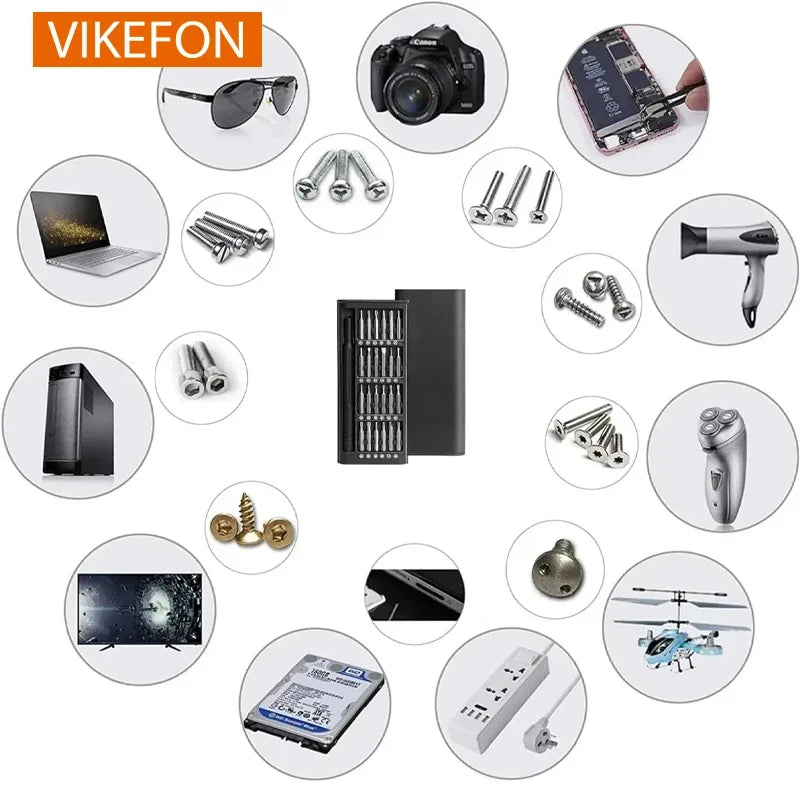 Magnetic Screwdriver Set 25 In 1 Kit Bits Precision Electronics Computer PC Phone Disassembly Multifunctional Maintenance Tool