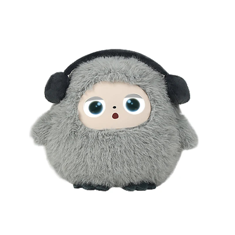 Ai Chat Intelligent Toy Interactive Early Education Companion Robot Voice Music Playing Eye Doll Children'S Gift Electronic Desk