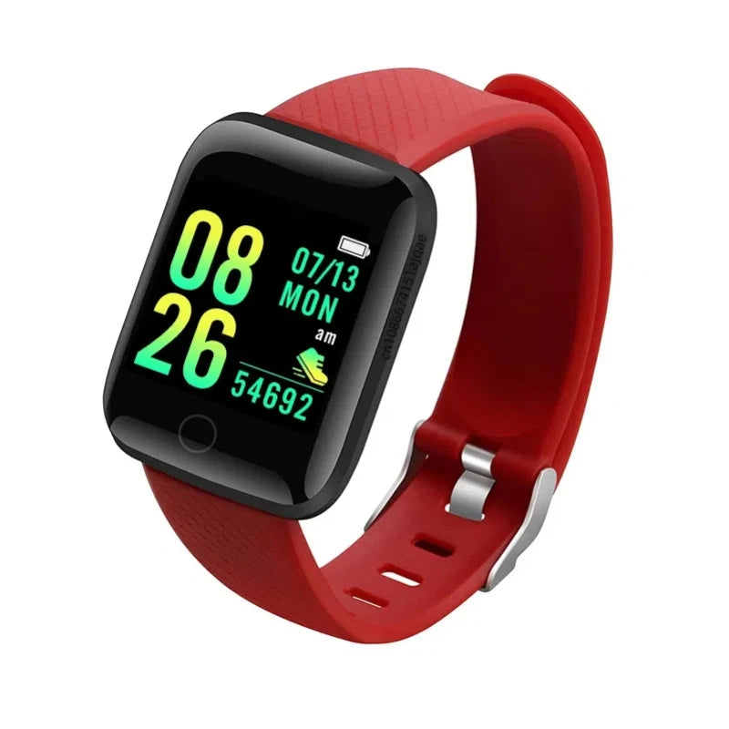 HOMEFISH Smart Fitness Tracker Bracelet with Color Screen Health Reminders Exercise Step Counting Information Notifications