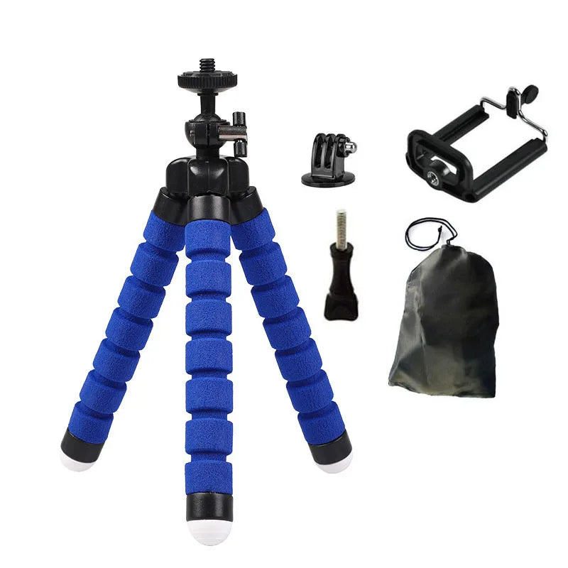 Tripods for Gopro Hero 12 11 10 9 8 7 Black MAX Flexible Mini Octopus Tripod Accessories for Go Pro 6 5 4 3 YI Eken SJCAM AKASO
