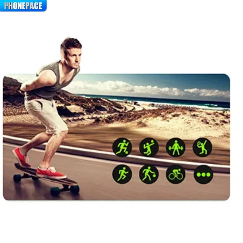 PHONEPACE H9 Intelligent Watch Bluetooth Call Remote Photography Sleep Monitoring Multiple Sports Modes Heart Rate Blood