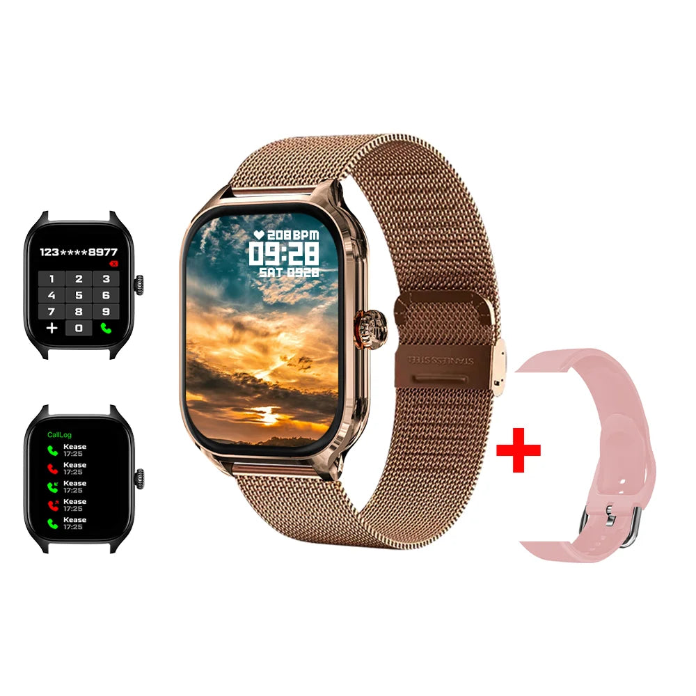 PHONEPACE H9 Intelligent Watch Bluetooth Call Remote Photography Sleep Monitoring Multiple Sports Modes Heart Rate Blood
