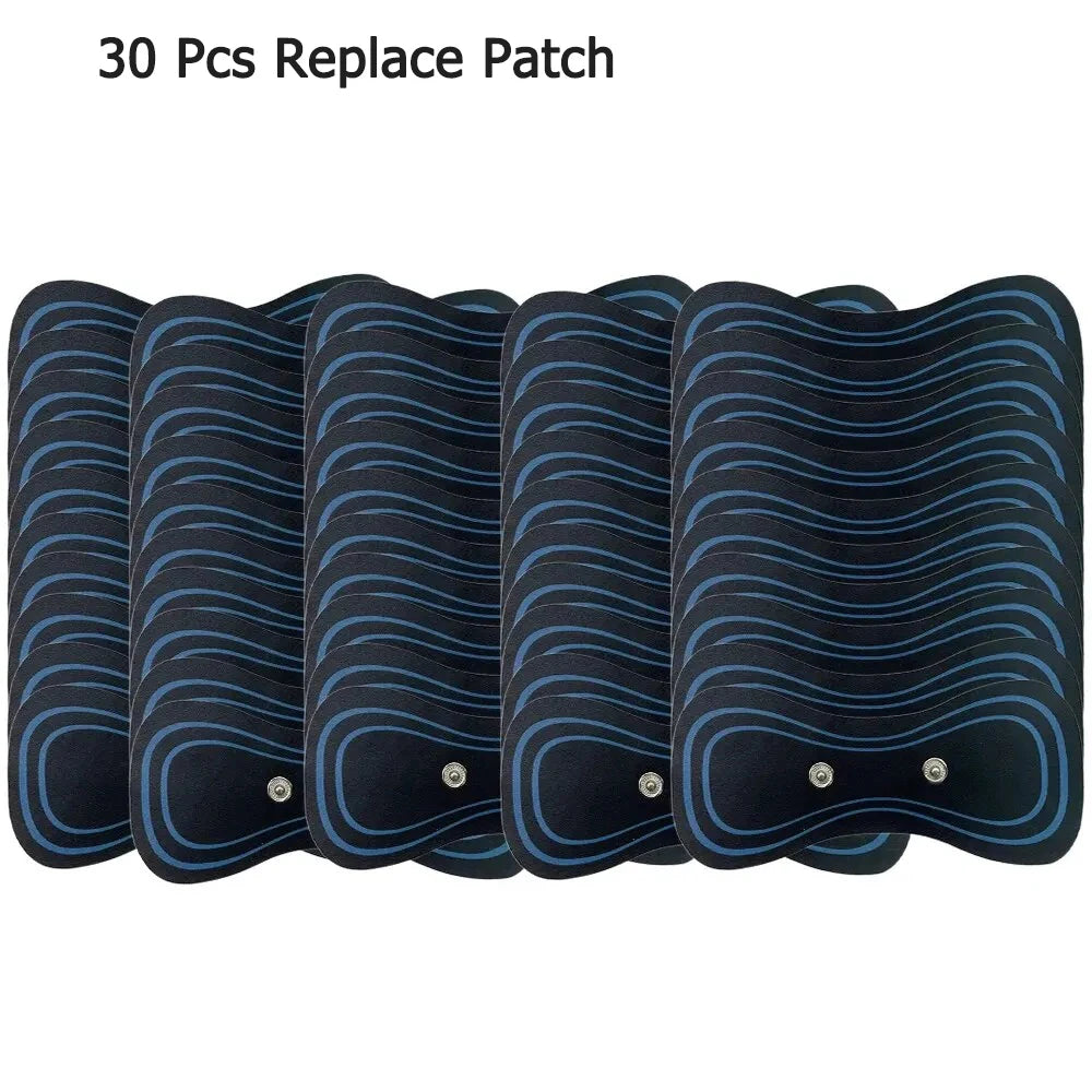 EMS Neck Massager Portable TENS Pulse Machine Cervical Neck Back Patch Muscle Stimulator Pain Relief Massage Tool