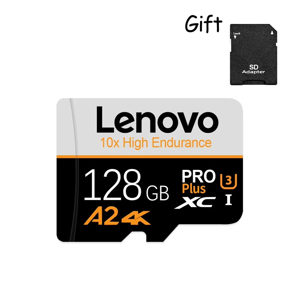 Lenovo Original Micro TF SD Card 2TB Memoria SD 256GB 512GB 1TB Cartao De Memoria 128GB Mini TF Flash Memory Card For Car Camera