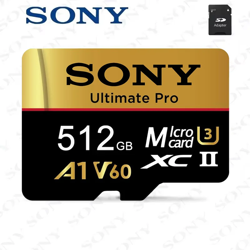 Sony High Speed Flash Memory Card 128GB Micro SD Card U3 V60 TF Flash Card 512GB 256GB 64GB 1TB Memory Card for Nintendo Switch