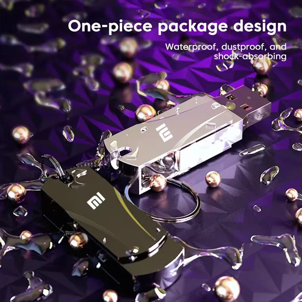 Lenovo 16TB USB 3.0 Pen Drive 8TB 4TB High Speed Transfer Metal Portable SSD Pendrive Cle U Disk Flash Drive Memoria USB Stick