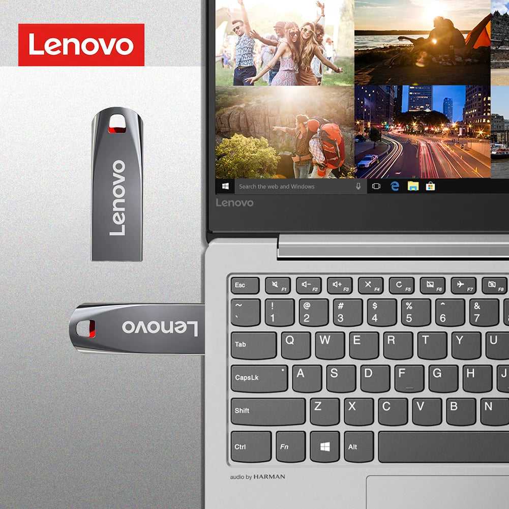 Lenovo 2TB 1TB Pen Drive USB3.1 450MB/s Students 512GB 256GB USB3.0 Flash Drive 350MB/s 128GB U Disk 250MB/s School Mini PlugPla