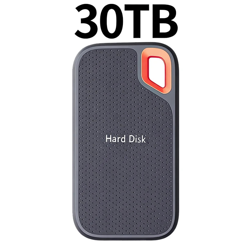 High-speed SSD 256TB External Hard Drive Portable 1TB Mobile Solid State Drive 2TB 4TB Mass External Hard Disk for Laptop/MAC/PC