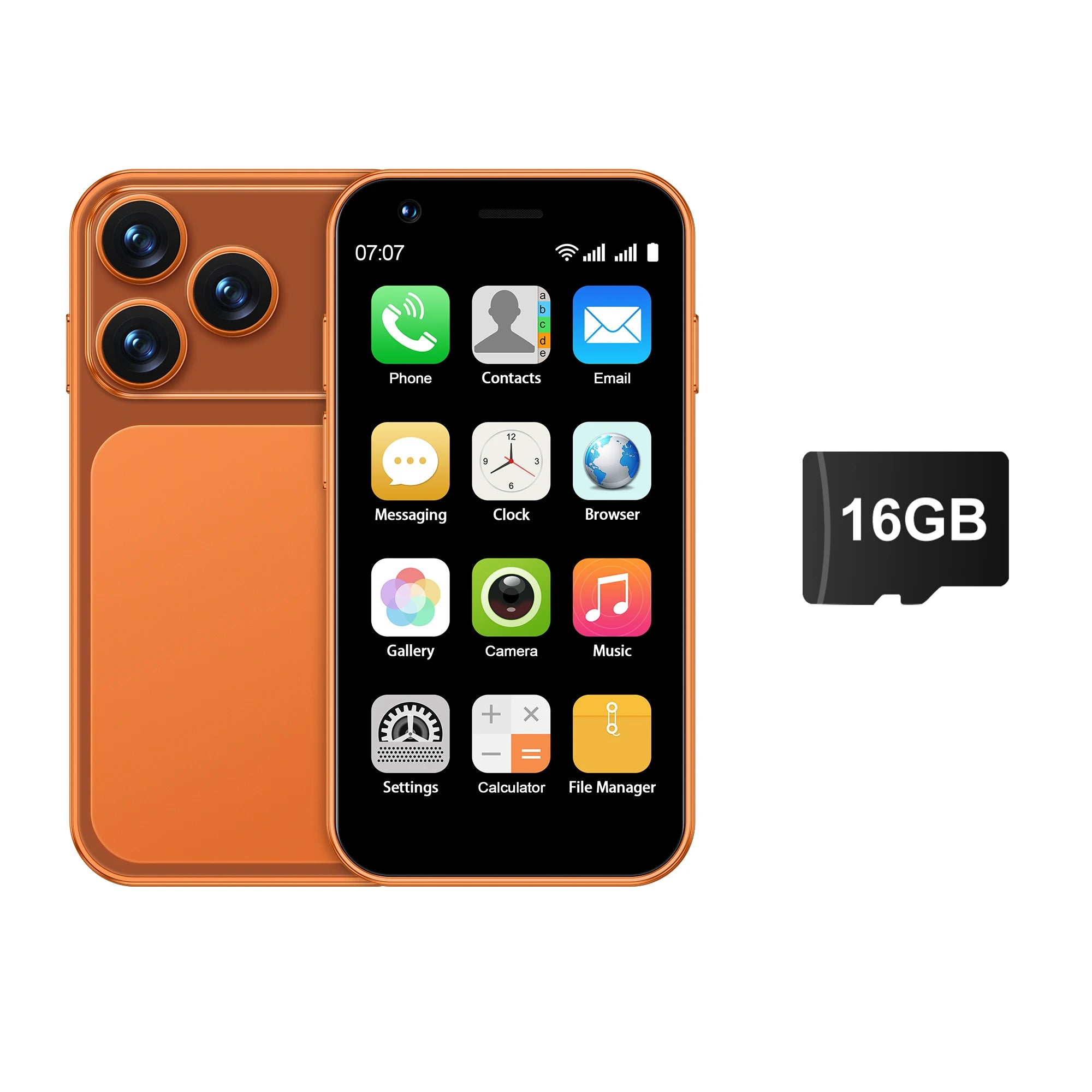 2026 NEW SERVO 18SE mini Smartphone 3.0 Inches Screen Dual SIM Card Android 16GB WCDMA 3G Cellular Unlocked Cellphone Play Store