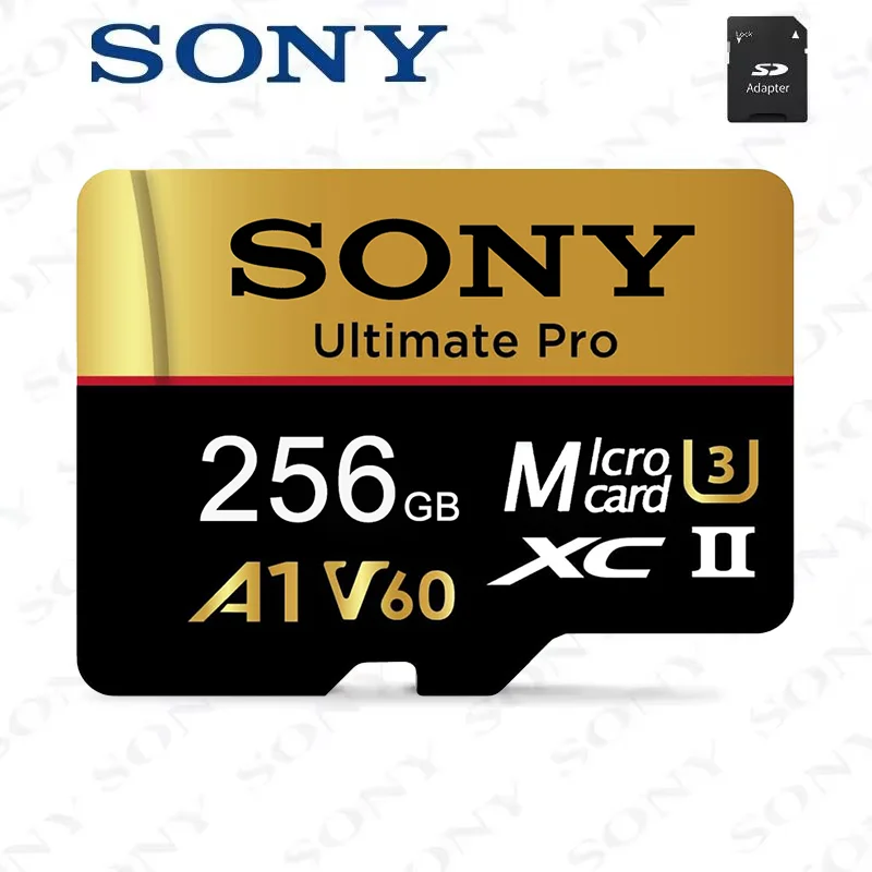 Sony High Speed Flash Memory Card 128GB Micro SD Card U3 V60 TF Flash Card 512GB 256GB 64GB 1TB Memory Card for Nintendo Switch