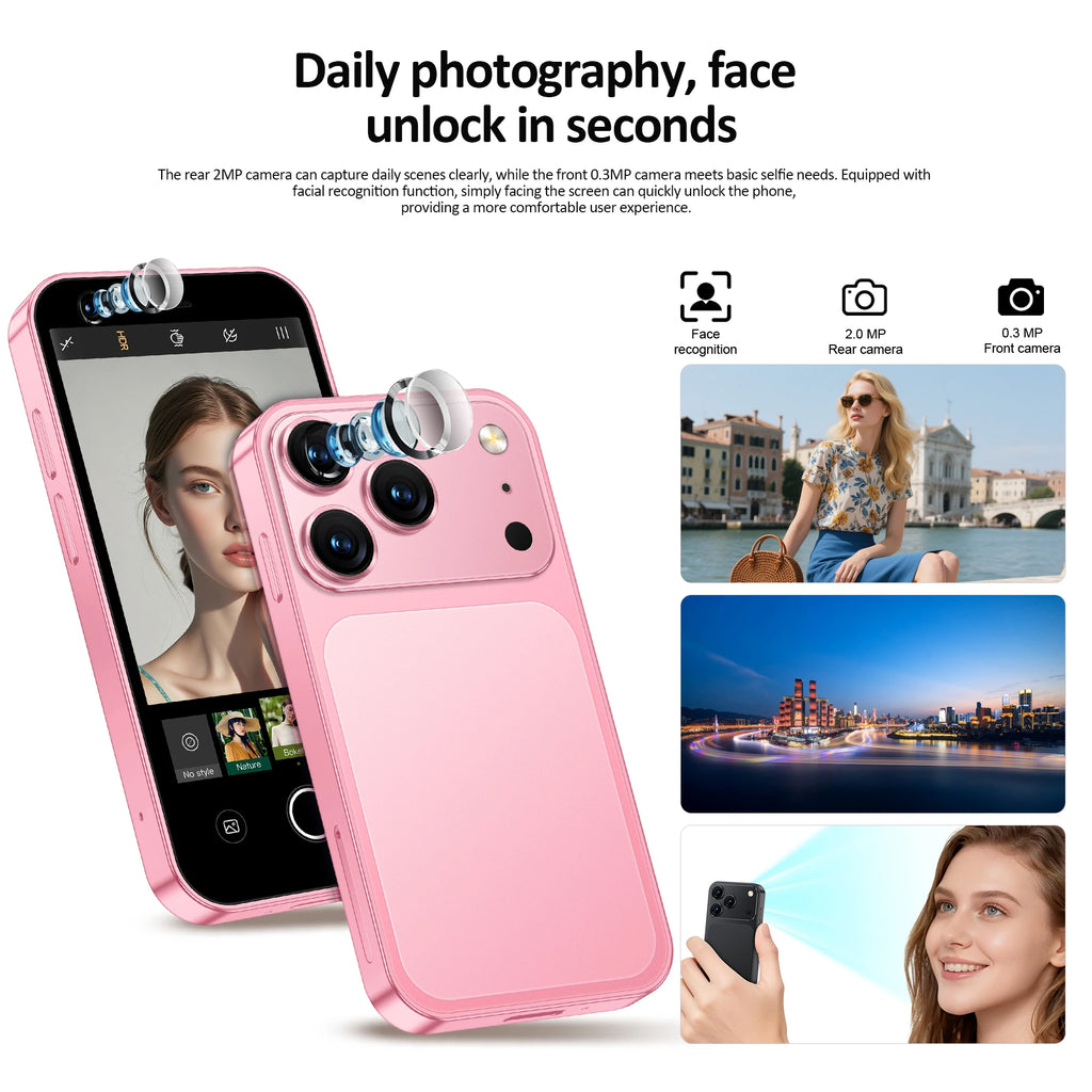 2026 NEW SERVO 18SE mini Smartphone 3.0 Inches Screen Dual SIM Card Android 16GB WCDMA 3G Cellular Unlocked Cellphone Play Store