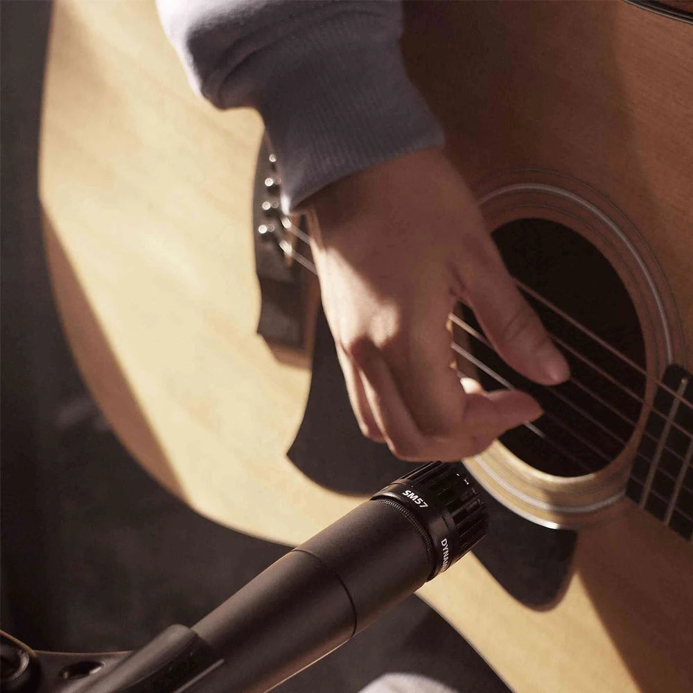 SM57 Dynamic Instrument Microphone - Professional Quality and Versatility for Live Performances and Recording