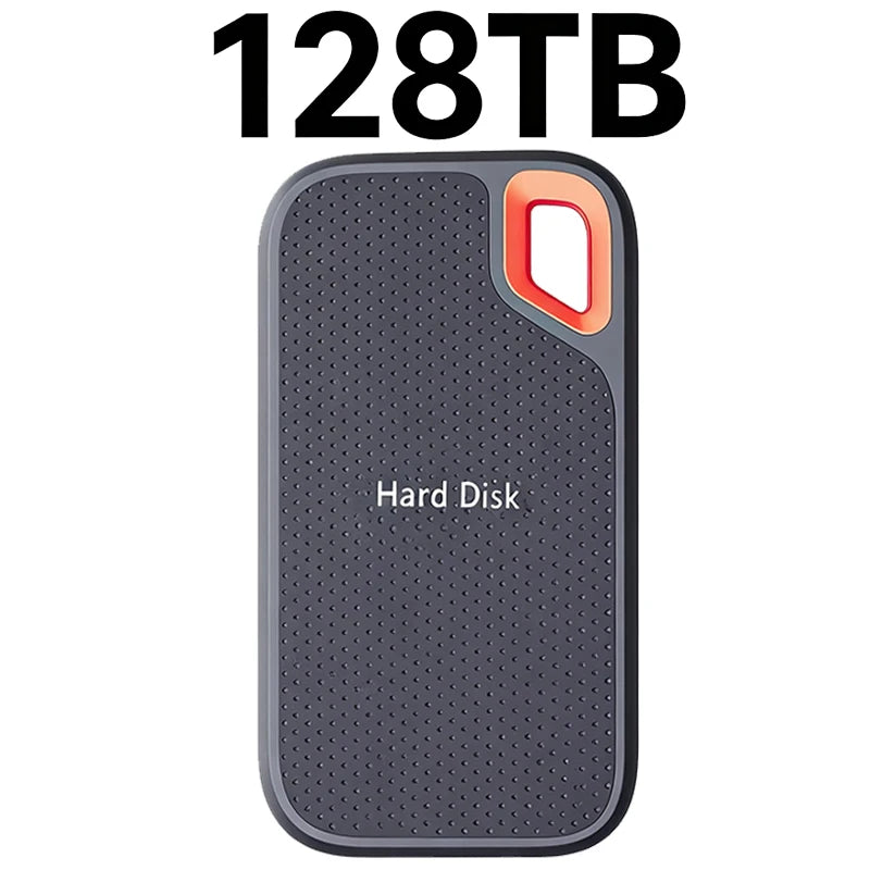 High-speed SSD 256TB External Hard Drive Portable 1TB Mobile Solid State Drive 2TB 4TB Mass External Hard Disk for Laptop/MAC/PC