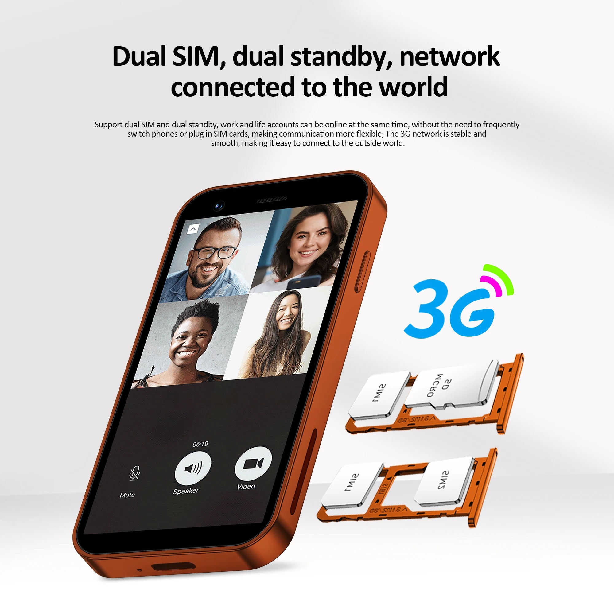 2026 NEW SERVO 18SE mini Smartphone 3.0 Inches Screen Dual SIM Card Android 16GB WCDMA 3G Cellular Unlocked Cellphone Play Store