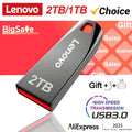Lenovo 2TB 1TB Pen Drive USB3.1 450MB/s Students 512GB 256GB USB3.0 Flash Drive 350MB/s 128GB U Disk 250MB/s School Mini PlugPla