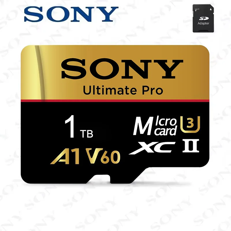 Sony High Speed Flash Memory Card 128GB Micro SD Card U3 V60 TF Flash Card 512GB 256GB 64GB 1TB Memory Card for Nintendo Switch