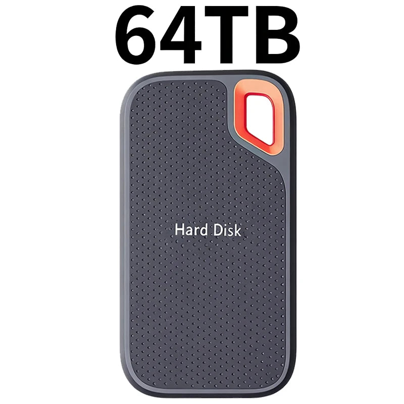 High-speed SSD 256TB External Hard Drive Portable 1TB Mobile Solid State Drive 2TB 4TB Mass External Hard Disk for Laptop/MAC/PC