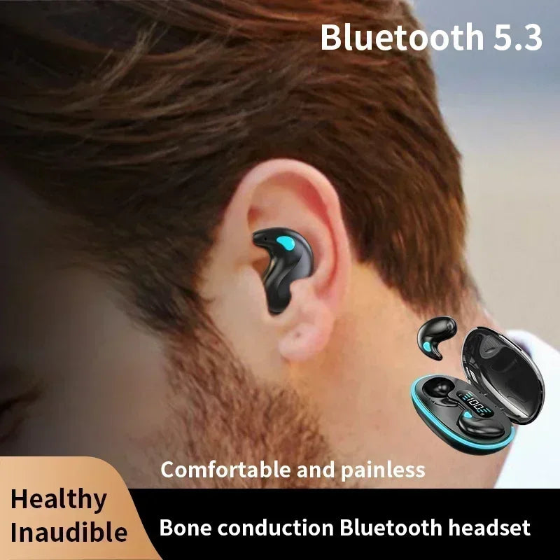 X55 Mini Wireless Earphones Bluetooth Headphones Noise Reduction Sport Game Sleep Bluetooth 50 Earbuds HIFI Stereo Music Headset
