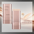 Life Girls Watery Double-Headed Foundation Stick with Brush, Natural Long-Lasting Flawless Makeup For Facial Concealer Cosmetics