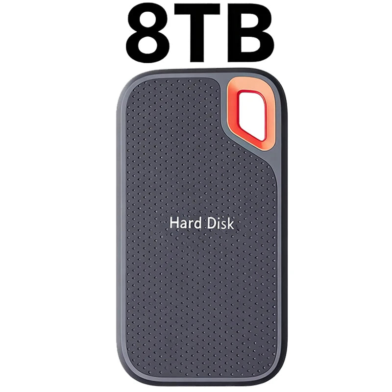 High-speed SSD 256TB External Hard Drive Portable 1TB Mobile Solid State Drive 2TB 4TB Mass External Hard Disk for Laptop/MAC/PC