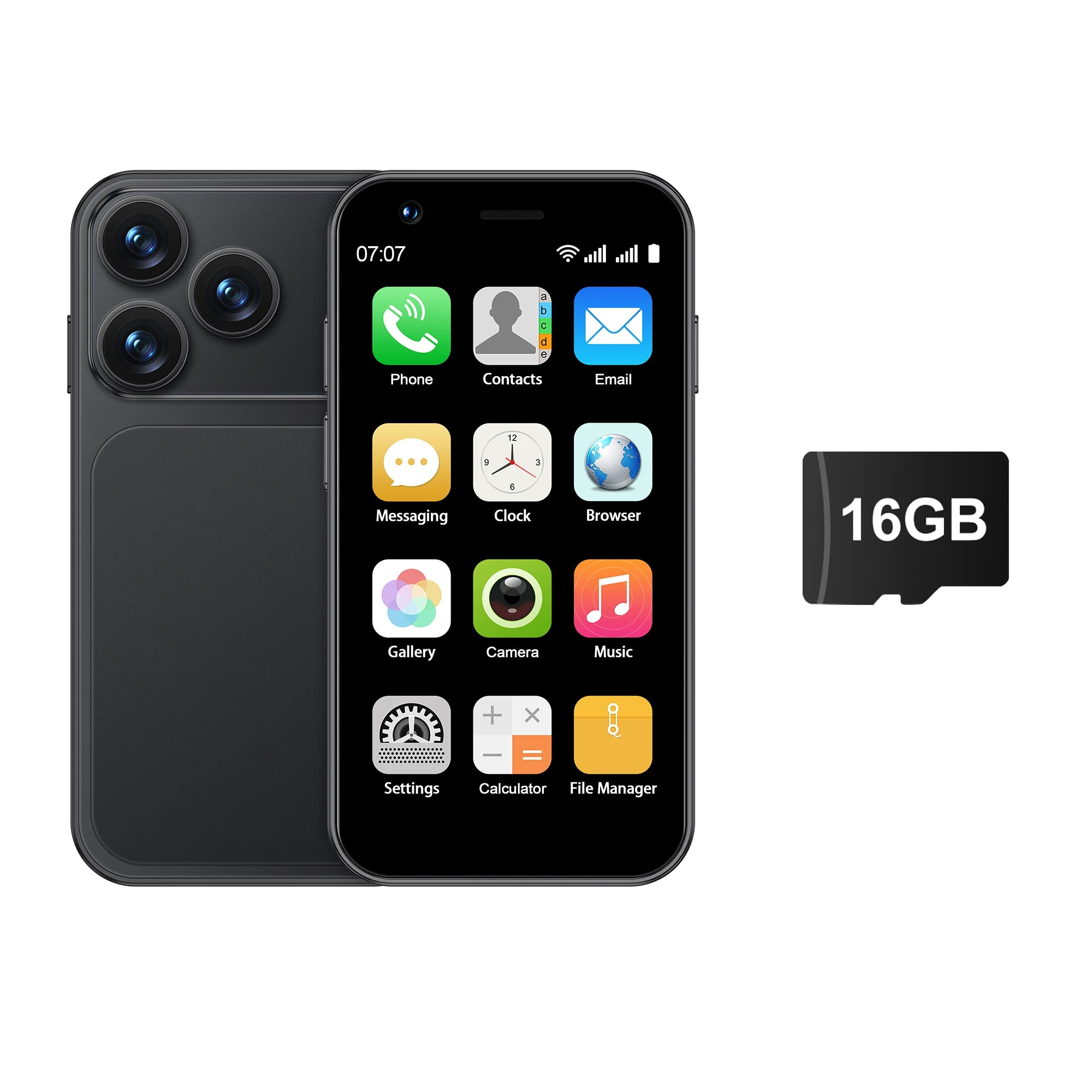 2026 NEW SERVO 18SE mini Smartphone 3.0 Inches Screen Dual SIM Card Android 16GB WCDMA 3G Cellular Unlocked Cellphone Play Store