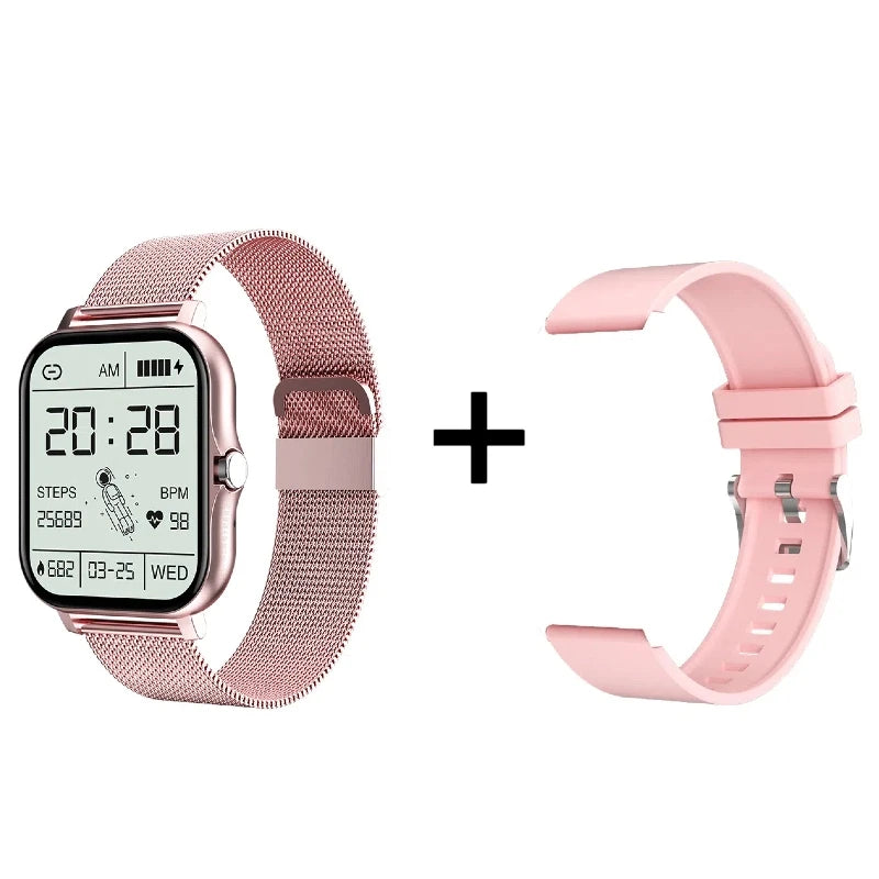 HOMEFISH Smart Fitness Tracker Bracelet with Color Screen Health Reminders Exercise Step Counting Information Notifications