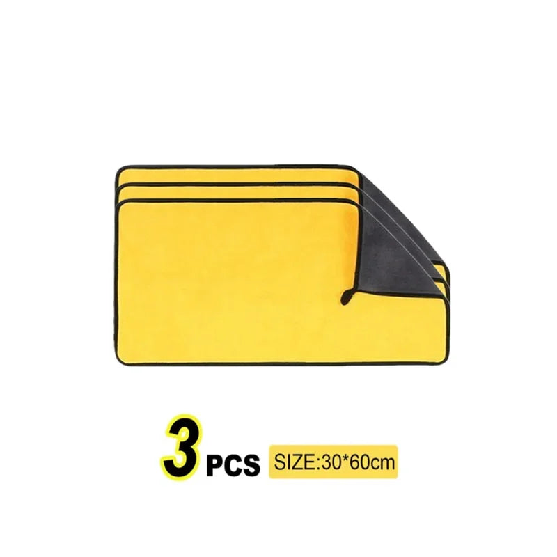 Truck Car Super Absorbent Car Wash Microfiber Towel Car Cleaning Drying Cloth Extra Large Size Drying Towel Car Care Detailing