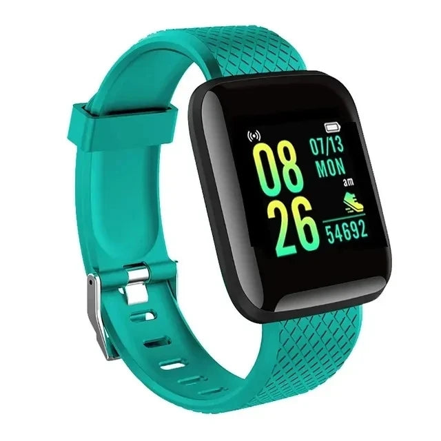HOMEFISH Smart Fitness Tracker Bracelet with Color Screen Health Reminders Exercise Step Counting Information Notifications