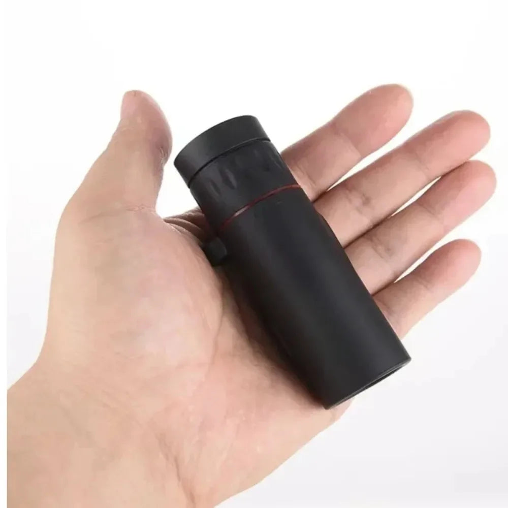 2000x25 HD Monocular Telescope: Mini Portable, for Outdoor Camping, Hunting & Birdwatching